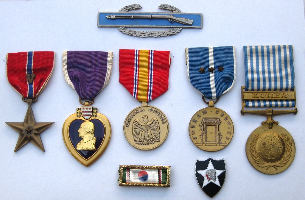 Korean War Medals And Ribbons Army