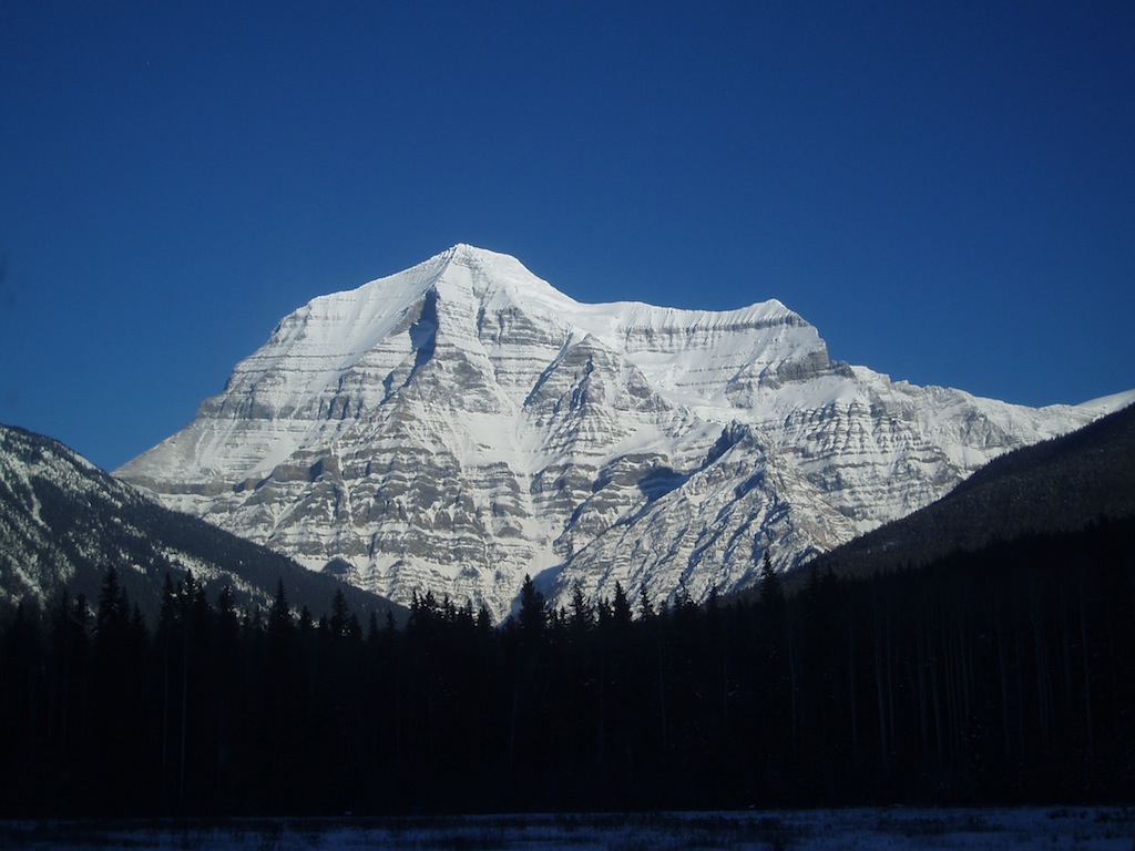 Mount Robson, British Columbia, Canada - December 2010