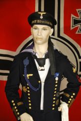 Panzerschiff Admiral Scheer Sailor in Parade Uniform.
