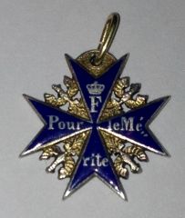 Prussian Pour le Mérite miniature (Godet)