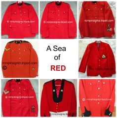 RCMP Royal Canadian Mounted Police red serges