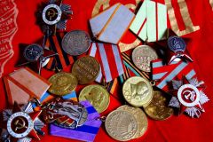 Soviet medal collection