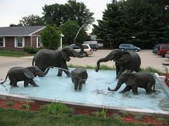 Elephant Water Fountain