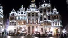 The Grande Place in Brussels, by Night