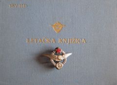 Pilots' Wings and Flight Book of the Yugoslav Air Force