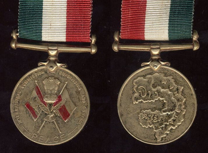 INTERNATIONAL COMMISSION FOR SUPERVISION AND CONTROL SERVICE MEDAL (ICSC) -  Great Britain: Orders, Gallantry, Campaign Medals - Gentleman's Military  Interest Club