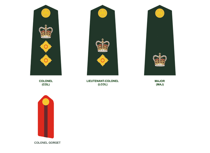 Canadian Army ranks and divisional patches - Commonwealth Realms ...