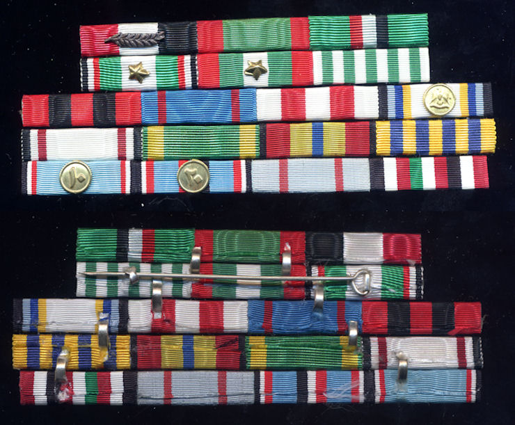 Egyptian ribbon bars - Middle East & Arab States - Gentleman's Military ...