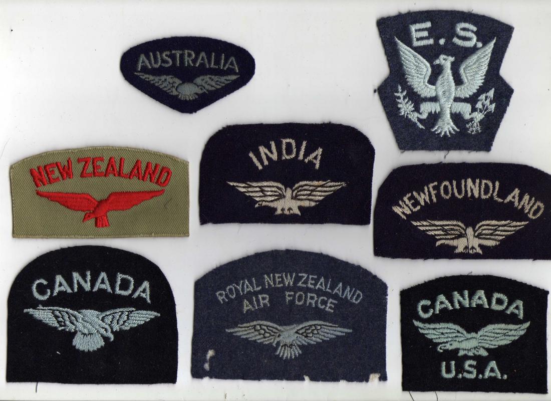 British & Commonwealth Air Force insignia, WW2 - Great Britain ...