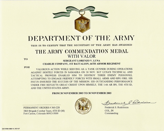 Army Commendation Medal.... - United States of America - Gentleman's ...
