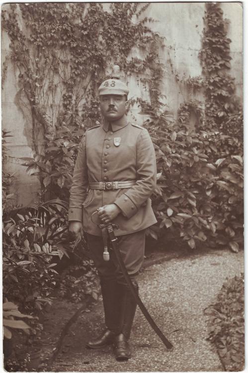 Feldart.Rgt. 43 (Leutnant Richard Reimann, Rettungsmedaille).JPG