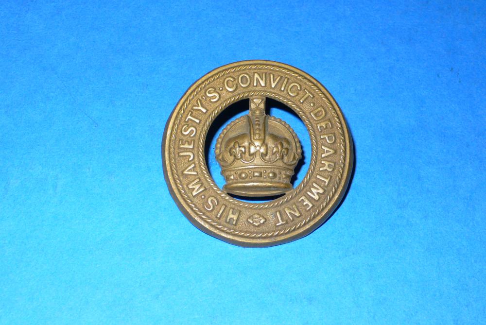 Union of South Africa His Majesty's Convict Department Badge 1902.jpg