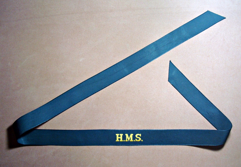 H.M.S. Cap tally - 01a.JPG