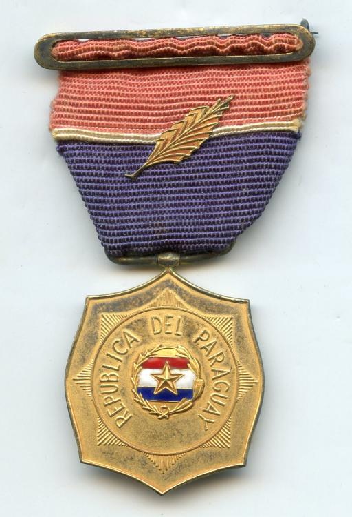 Paraguay Medal of Honor of the Ministry of Defense obverse.jpg
