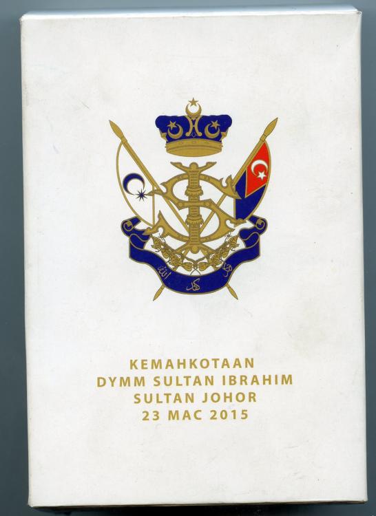 Malaysia Johor Sultan Coronation 2015 outer protective case.jpg
