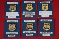 RCMP Veteran Badges