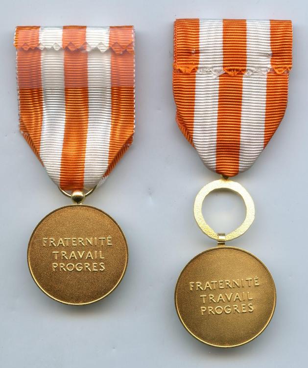 Niger Medaille d'Honneur de la Santé Publique Class 1 & 2 reverse.jpg