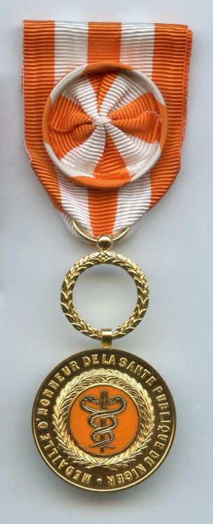 Niger Medaille d'Honneur de la Santé Publique Class 1 obverse.jpg