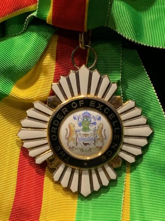 Guyana Order of Excellence of Todor Jivkov Sash Badge medium size file.jpeg