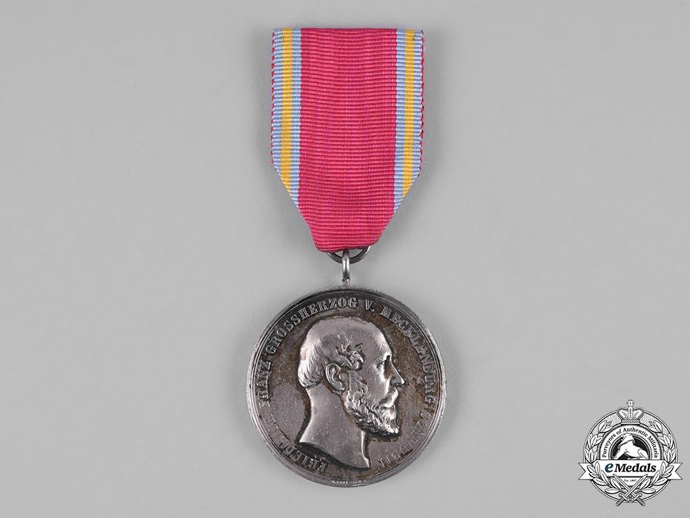 Meckelnburg-Schwerin Silver medal of merit from 1872.jpg