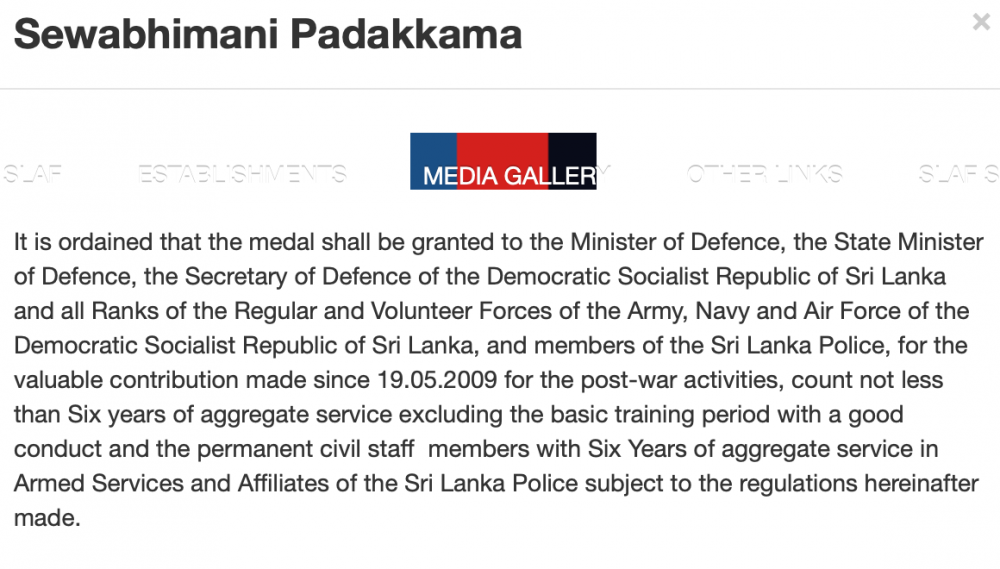Sri Lanka Seva Bhimani Padakkama Medal.png