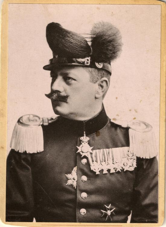 Major Carl Viktor Wilfsdorf_1903 als Kdr des KS 1.JB Nr. 12, Freiberg Sachsen.jpg