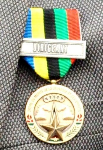Burkina Faso Ordre du Mérite de la Jeunesse et des Sport avec agrafe DIREGEANT.jpg