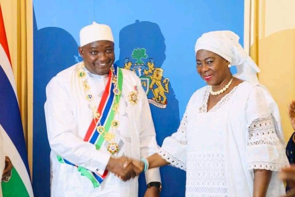 Gambia President Adama Barrow Grand Master of the Republic of Gambia Feb 2020.jpg
