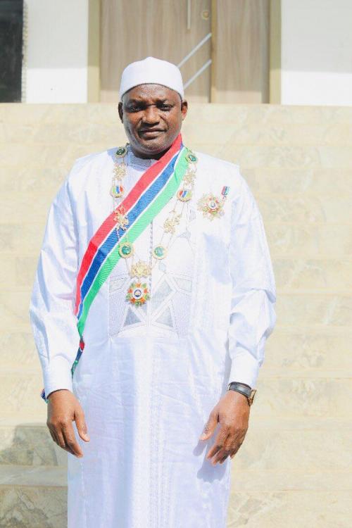 Gambia President Adama Barrow Order Grand Master of the Republic of Gambia.jpg