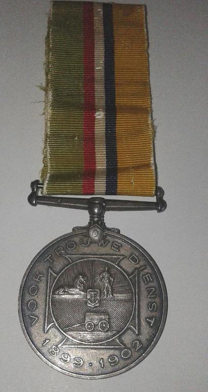 Dekoratie Voor Trouwe Dienst Medal to Komdt CJ Wessels Transvaal.jpg