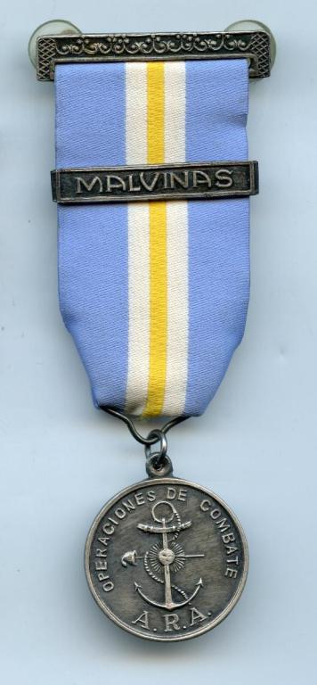 Argentina Navy Operational Medal Malvinas Clasp obverse small size file.jpg