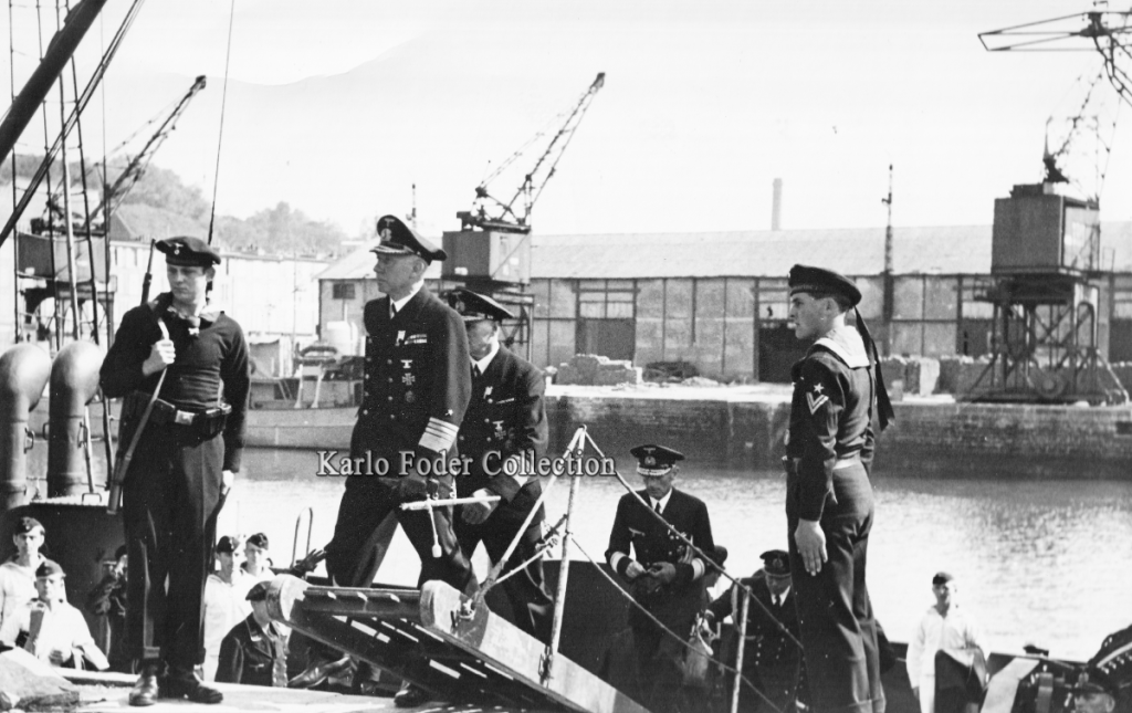 Eugen Lindau, Johannes Bachmann and Ernst Schirlitz, Brest, 5 August 1942.png