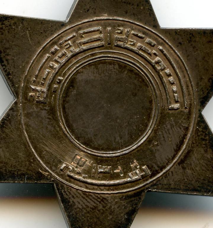 India Hyderabad Medal of the Asafiah 2nd Class - Tamga e Asafia reverse close up.jpg