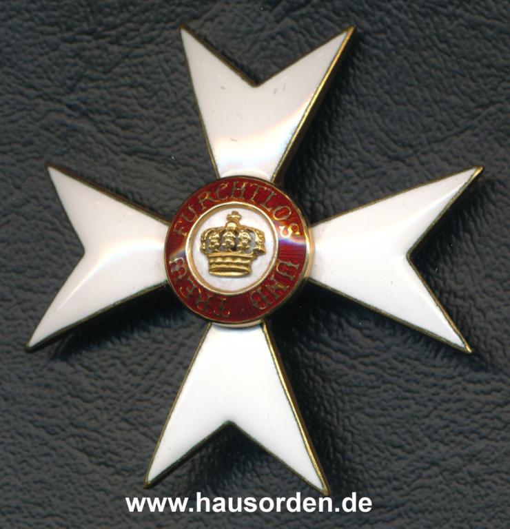 Dihle Orden Württem Krone Kreuz Ehrenritter-VS web.jpg