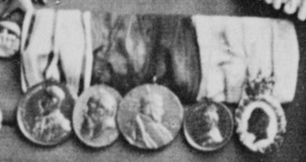 1900 - detail of Ruprechts medals.JPG