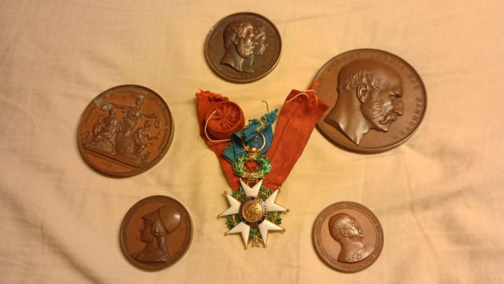 French medal of honor and other A. Goetze Hanover group.jpg