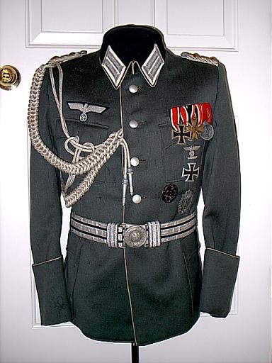 Piped 13. IR Tunic of Oberst Julius B?chert - Germany: Third Reich ...